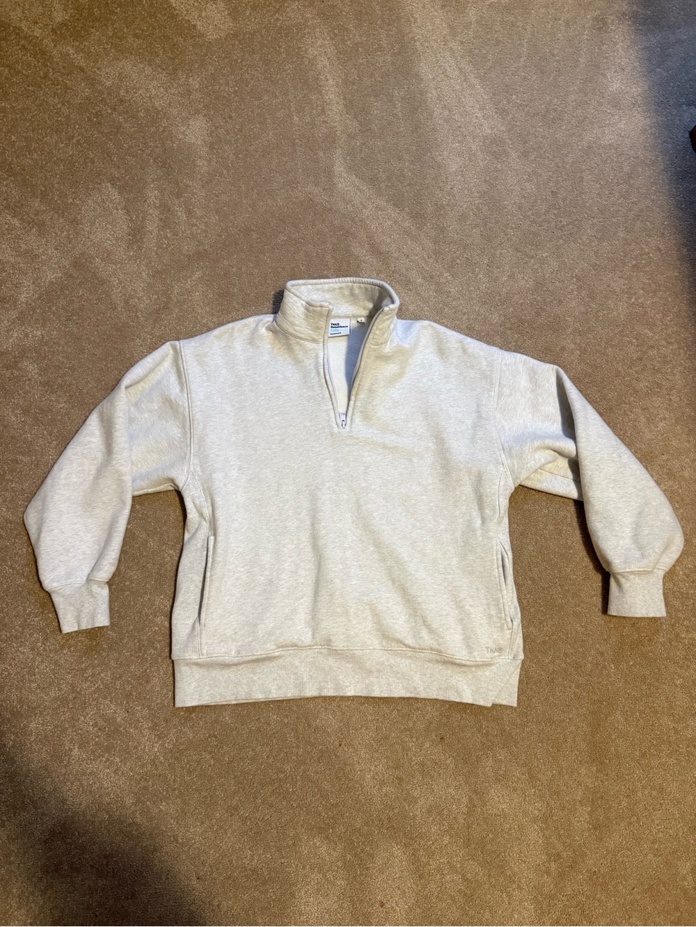 Aritzia Half-Zip Sweater
